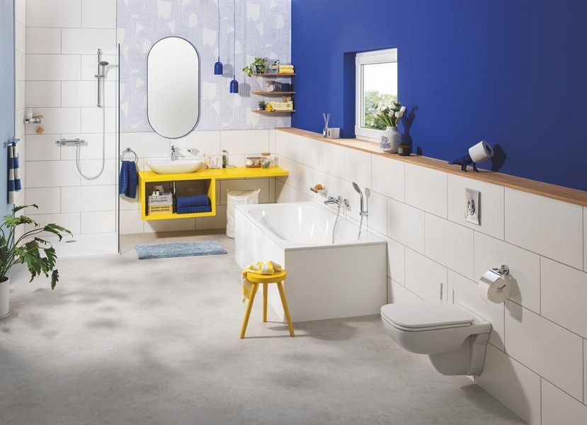 Угловая полочка для душа Grohe QuickFix Start Cube 41106000 41106000 фото