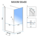 Душевая кабина REA MAXIM 90х90 P REA-K0267 фото 7