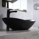 Умывальник (раковина) REA ROYAL 60 BLACK MAT накладной черный REA-U0442 фото 2