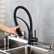 Змішувач для кухні REA GASPAR BLACK MAT чорний високий REA-B0233 фото 4