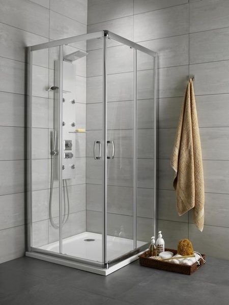 Душевая кабина RADAWAY Premium Plus D 900x1000x1900 хром/прозрачное 30436-01-01N фото