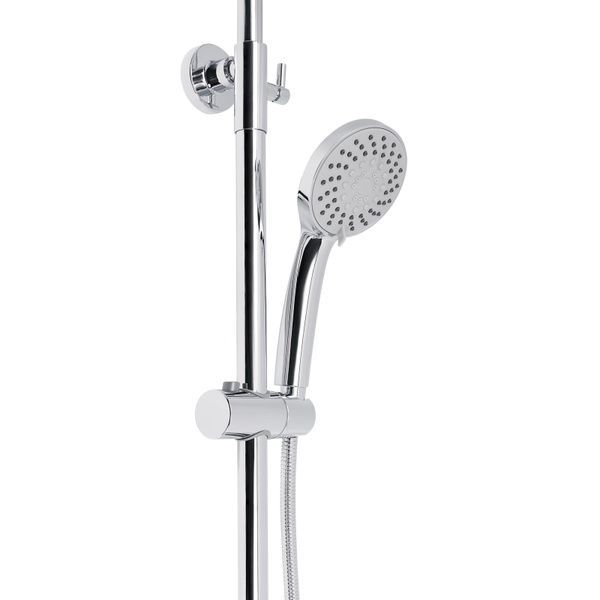 Душова система зовнішнього монтажу Qtap Sloup SD00042950, Хром SD00042950 фото
