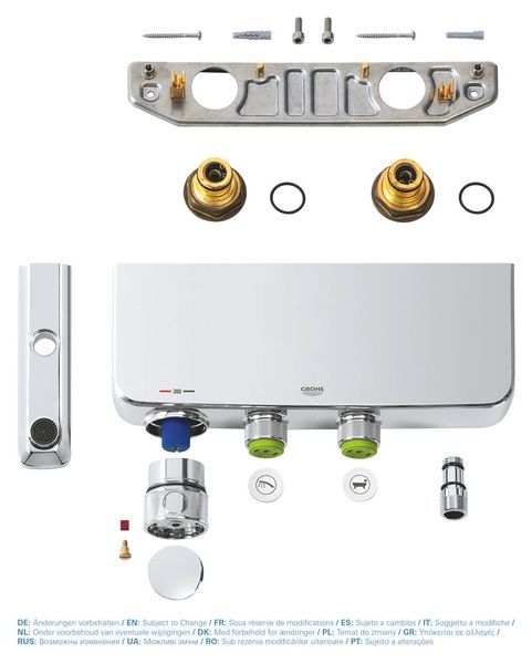 Grohtherm SmartControl Термостатичний змішувач для ванни, настінний монтаж (34718000) 34718000 фото