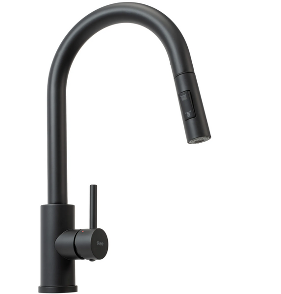 Змішувач для кухні REA FRESH BLACK MAT чорний REA-B9147 фото