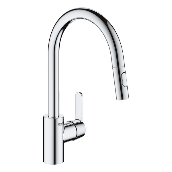 Смеситель для кухни с выдвижным изливом Grohe QuickFix Get 31484001 31484001 фото