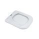 Унітаз Presto підвісний Rimless 480х340х350 мм з сидінням Slim Duroplast/ Soft-close/ Quick relase White Qtap SD00045934 фото 13