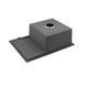 Кухонна мийка Kroner KRP Schwarze- 6350LHM PVD (3,0/1,0 мм) CV031322 фото 6