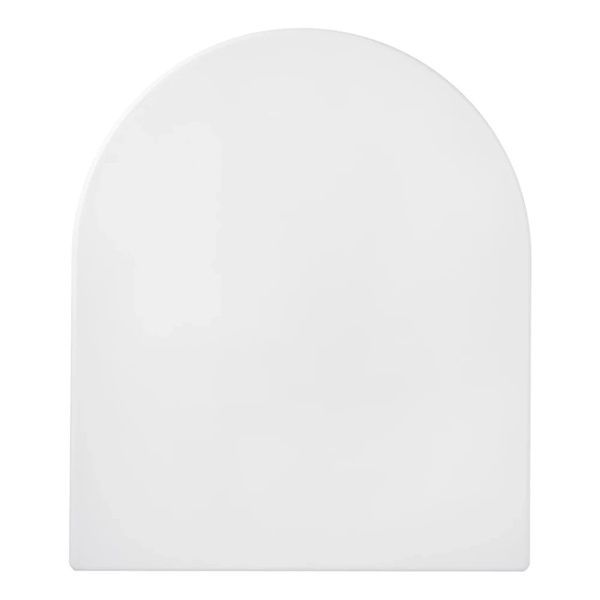 Унітаз підвісний Kroner Harz WHI493736 RIMLESS безобідковий з сидінням Slim Duroplast / Soft-close / Quick relase CV029609 фото