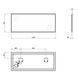 Дзеркало Tern настінне прямокутне, LED touch switch, 1200х500 мм Qtap SD00045765 фото 2