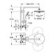 Душова система зовнішнього монтажу з термостатом Grohe QuickFix 27860001, Хром 27860001 фото 2
