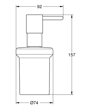 Essentials Дозатор рідкого мила (40394DL1) 40394DL1 фото