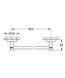 Полотенцедержатель Grohe QuickFix Start 41178DC0 41178DC0 фото 2