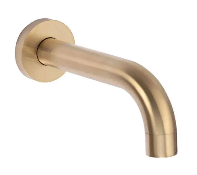 Змішувач для ванни і душу REA LUNGO BRUSHED GOLD + BOX прихованого монтажу REA-B7503 фото