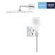 Душова система зовнішнього монтажу з термостатом Grohe QuickFix 34876000, Хром 34876000 фото 4