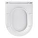 Унітаз підвісний Kroner Armada WHI513636 RIMLESS безобідковий з сидінням Slim Duroplast / Soft-close / Quick relase CV029610 фото 10