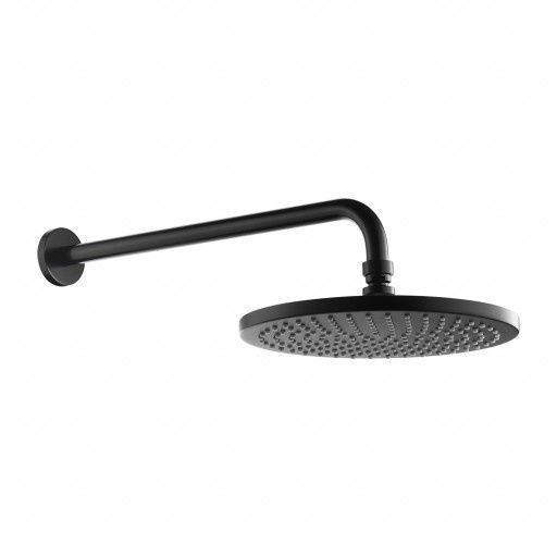 Верхний душ Omnires black 25 cm (WGSET1BL) WGSET1BL фото