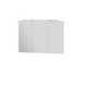 Дзеркальна шафа "Vanessa-100" білий Vanessa VnM-100 White фото 1
