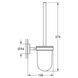 Підвісний йоржик для унітазу Grohe QuickFix Start Cosmopolitan 41169000 41169000 фото 2