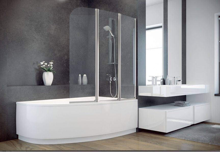 Шторка для ванны PMD Ambition-3S 123х140 PA-3S фото
