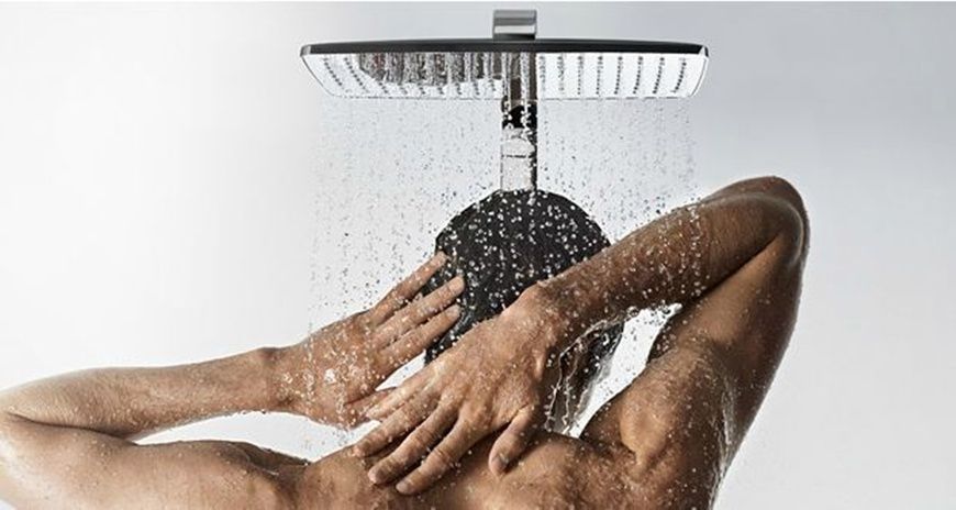 Душова система зовнішнього монтажу з термостатом Hansgrohe Raindance 27113000, Хром 27113000 фото