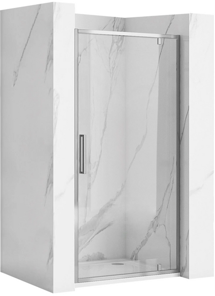 Душові двері REA RAPID SWING CHROME 100 REA-K5607 фото