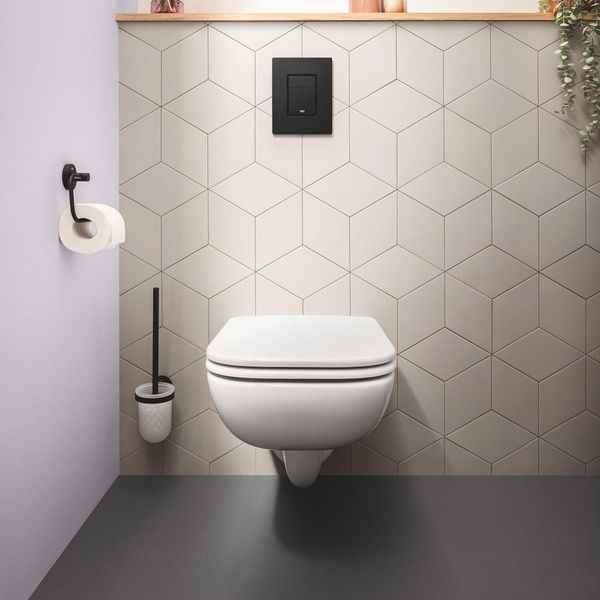Підвісний йоржик для унітазу Grohe QuickFix Start Black 411852430 411852430 фото