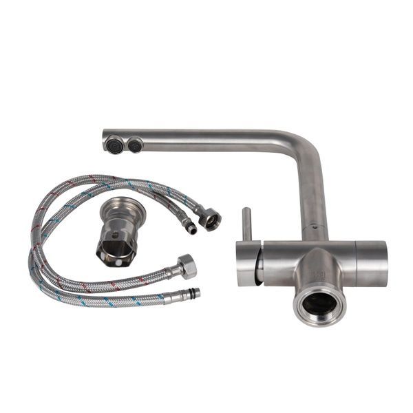 Lidz Aria 020F1 Смеситель для кухни (k35) Nickel SD00049482 фото