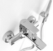Смеситель для ванны REA RUSEL CHROME хром настенный REA-B2032 фото 4