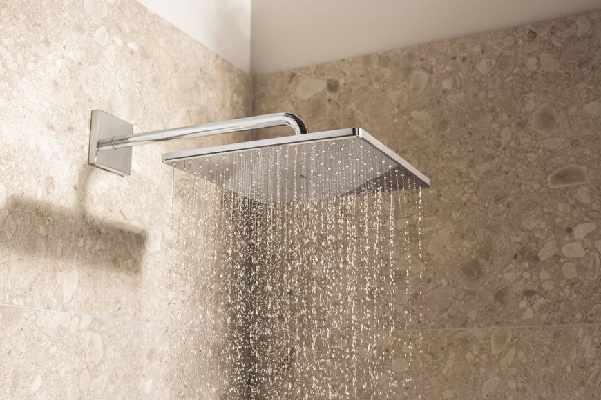 Душевая система наружного монтажа с термостатом Grohe 34879000, Хром 34879000 фото