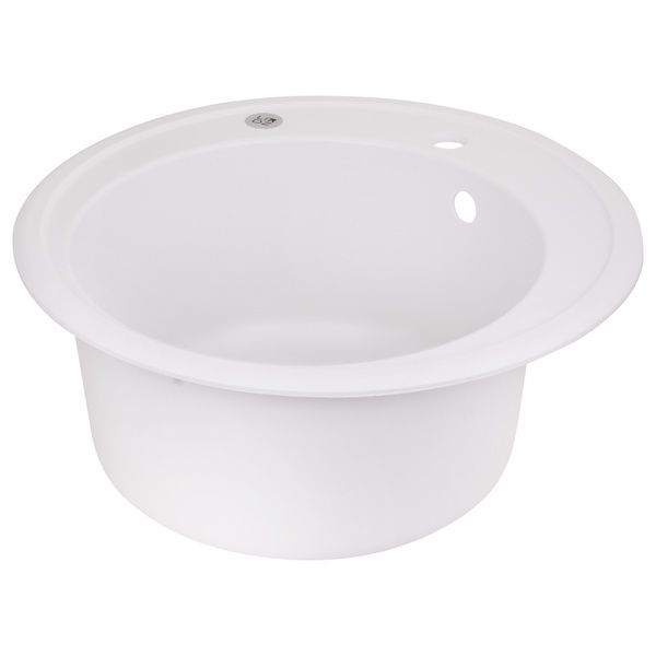 Кухонна мийка Lidz D510/200 WHI-01 (LIDZWHI01D510200) SD00039821 фото