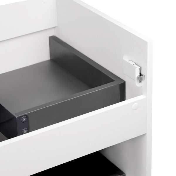 Qtap Scorpio тумба напольная 2 ящика выдвижных с доводчиком 900х825х500 WHITE SD00050543 фото