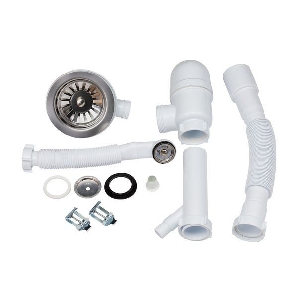 Кухонна мийка Lidz D510/200 WHI-01 (LIDZWHI01D510200) SD00039821 фото