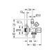 Кран приладовий Grohe 22036000 1/2"х3/8"х3/4" 22036000 фото 2