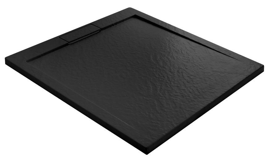 Душовий піддон REA GRAND BLACK 80X100 REA-K4593 фото