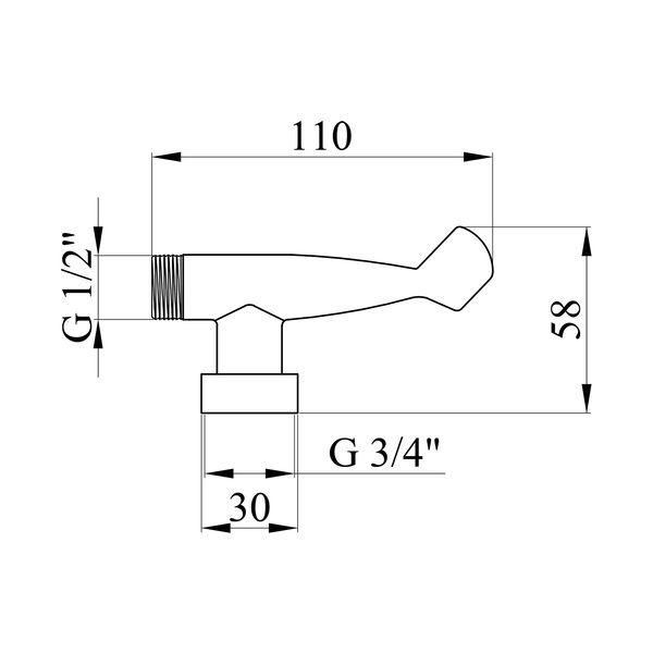 Тримач для душу Kroner KRM - C920 CV008584 фото