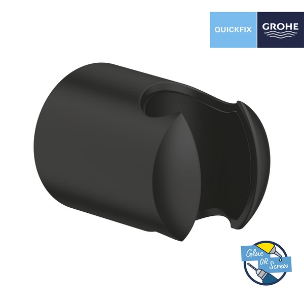 Тримач ручного душу Grohe QuickFix Vitalio Black 279582430 279582430 фото