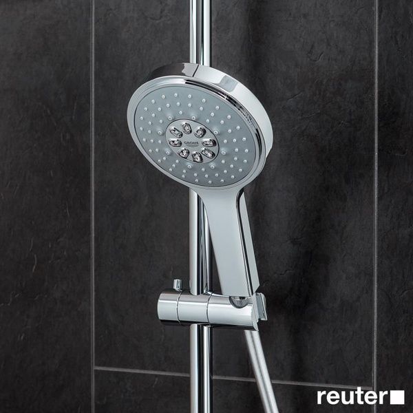 Душевая система наружного монтажа с термостатом Grohe 27968000, Хром 27968000 фото