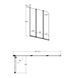 Шторка для ванны BESCO Prime- 3S 120x140 PNP-3S фото 3