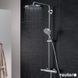 Душевая система наружного монтажа с термостатом Grohe 27968000, Хром 27968000 фото 3