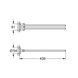 Двойной держатель для полотенец Grohe QuickFix Start 41183000 41183000 фото 2