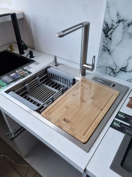 Cмеситель кухонный для мойки из нержавейки Nett OS-30 OS-30 фото