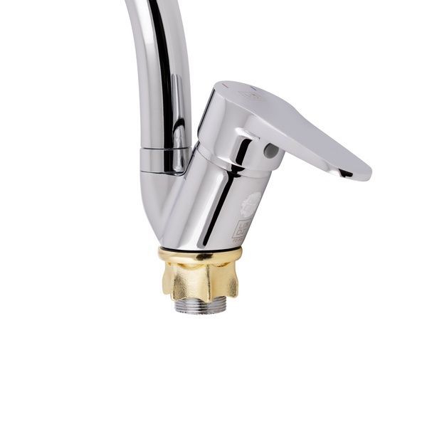 Lidz Nicole 008F Змішувач для кухні (k35) Chrome (14 34) SD00027974 фото
