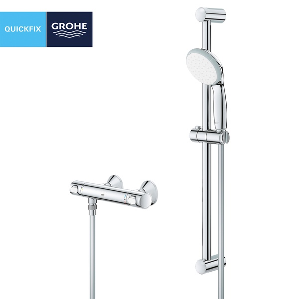 Термостат для душу із душовим гарнітуром Grohe QuickFix Precision Flow 34841000 34841000 фото