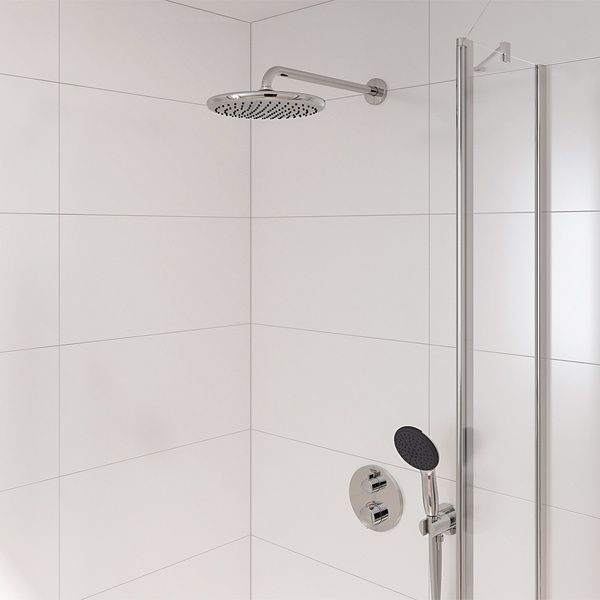 Душевая система наружного монтажа с термостатом Grohe 34883000, Хром 34883000 фото