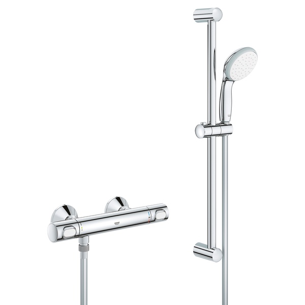 Термостат для душу із душовим гарнітуром Grohe QuickFix Precision Flow 34841000 34841000 фото