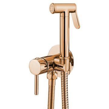 Набір гігієнічного душу рожеве золото REA LOOP ROSE GOLD REA-B6523 фото