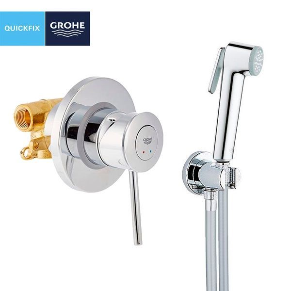 Гігієнічний душовий набір Grohe QuickFix Bau Classic UA202606QF UA202606QF фото