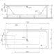 Ванна акриловая 170х75 см AM.PM Inspire 2.0 W52A-170-075W-A W52A-170-075W-A фото 11