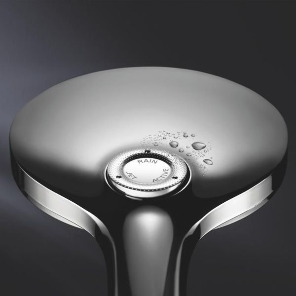 Душевая система наружного монтажа с термостатом Grohe 26657000, Хром 26657000 фото