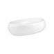 Qtap Leo раковина накладная овальная с донным клапаном 600х400х155mm WHITE SD00046233 фото 4